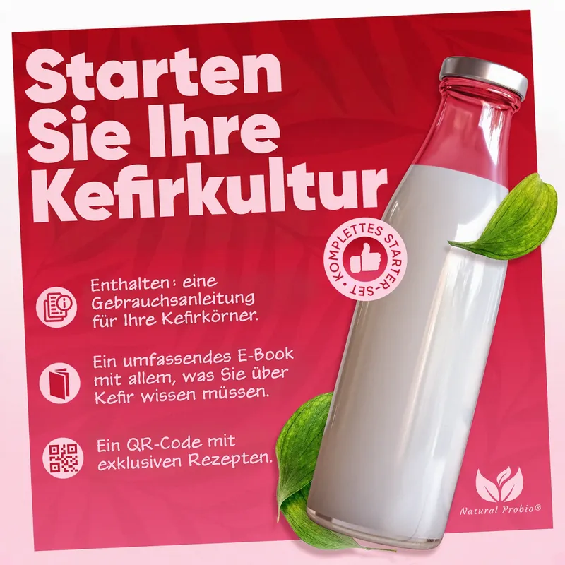 Starterset mit Anleitung, E-Book und Rezepten