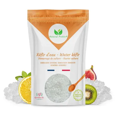 Sachet de grains de kéfir d'eau vivants Natural Probio